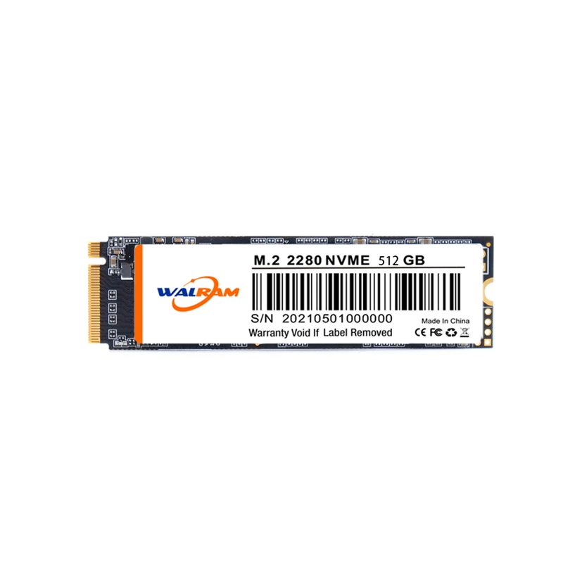 Жесткий диск Walram M.2 PCI-e NVMe SSD 128 256 512 ГБ ТБ твердотельный M2 PCIe внутренний жесткий 2280