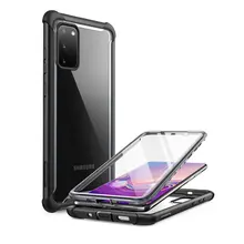 I-BLASON For Samsung Galaxy S20 5G Case (2020 Release) Ares Full-Body Rugged Clear Bumper Cover WITH Built-in Screen Protector