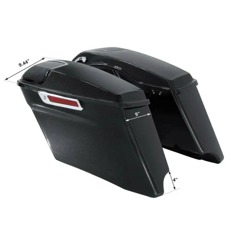 Набор натяжных сумок для мотоциклистов 4 дюйма Harley Touring Road King Street Electra Glide 2014-2020 FLT