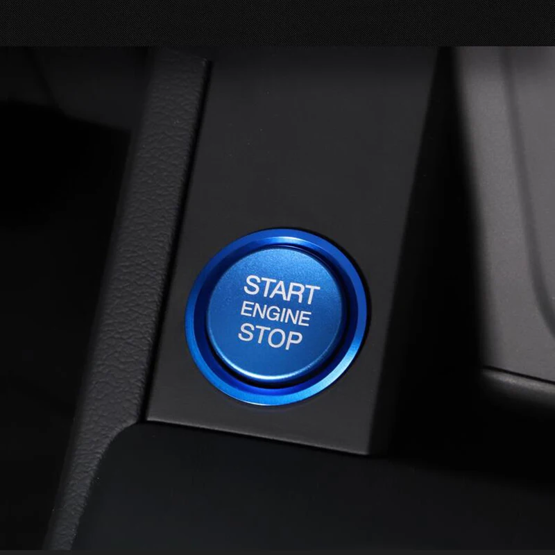 

Car Interior Stickers Engine Start Stop Decoration Ring For AUDI A6L A4L A5 A7 Q5 Q5L Q7 AUTO Styling Accessories