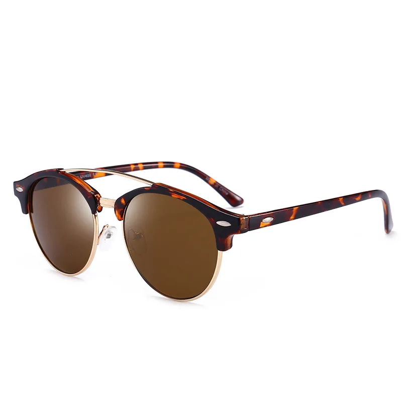 

2021 Fashion Ladies Round Polarized Sunglasses Men's Brand Designer Luxury Driving Sunglasses Retro Glasses Oculos De Sol
