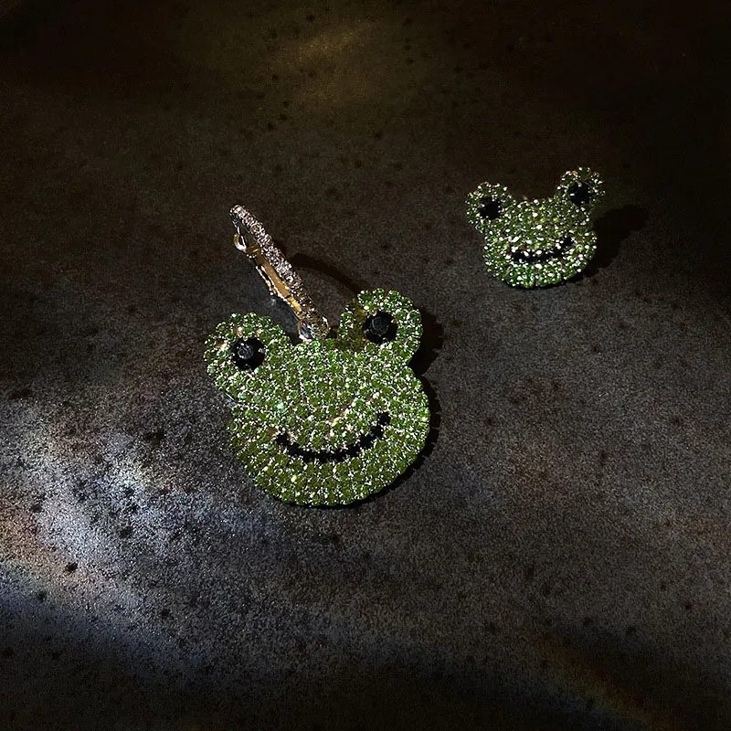 

Cute Frog Earrings 2021 Trend Funny Animal Earrings for Women Girls Stud Earrings Statement Earring Ear Piercing Jewelry Gifts