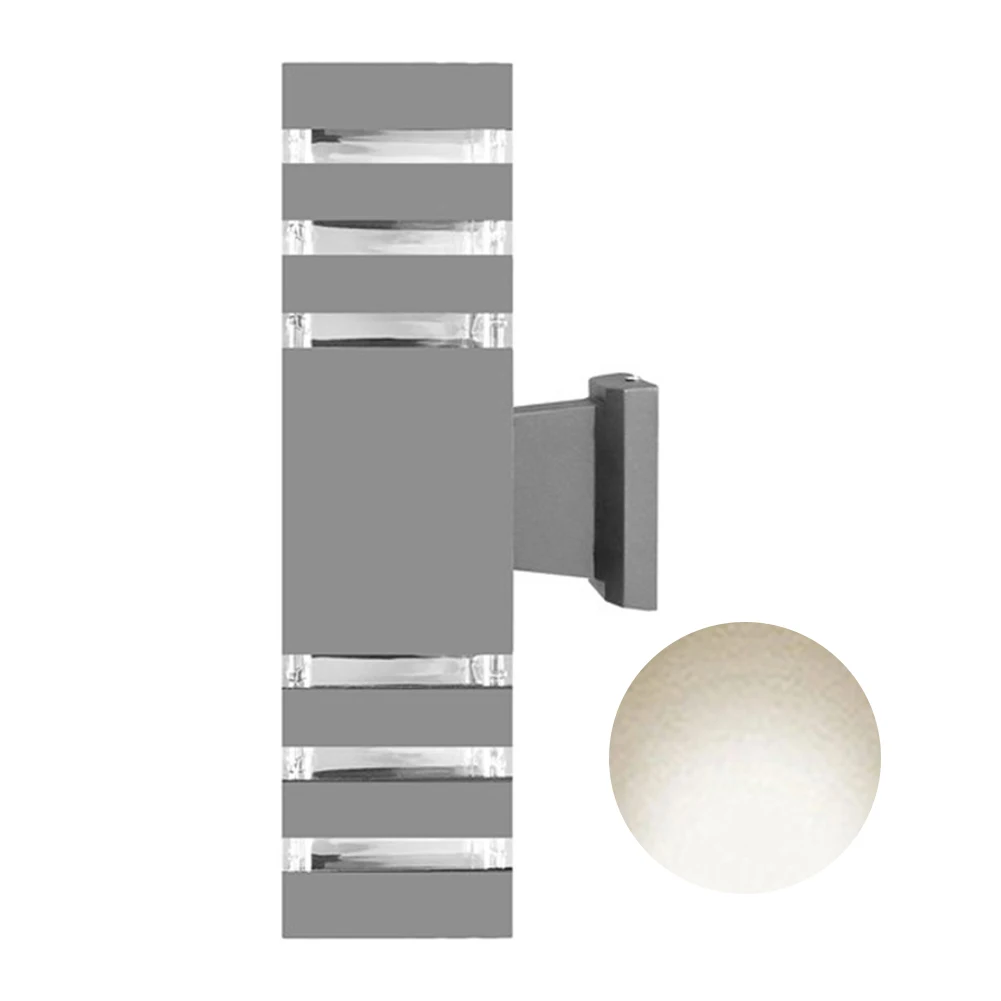 E27 внутренний цилиндр двойная головка металлический настенный светильник