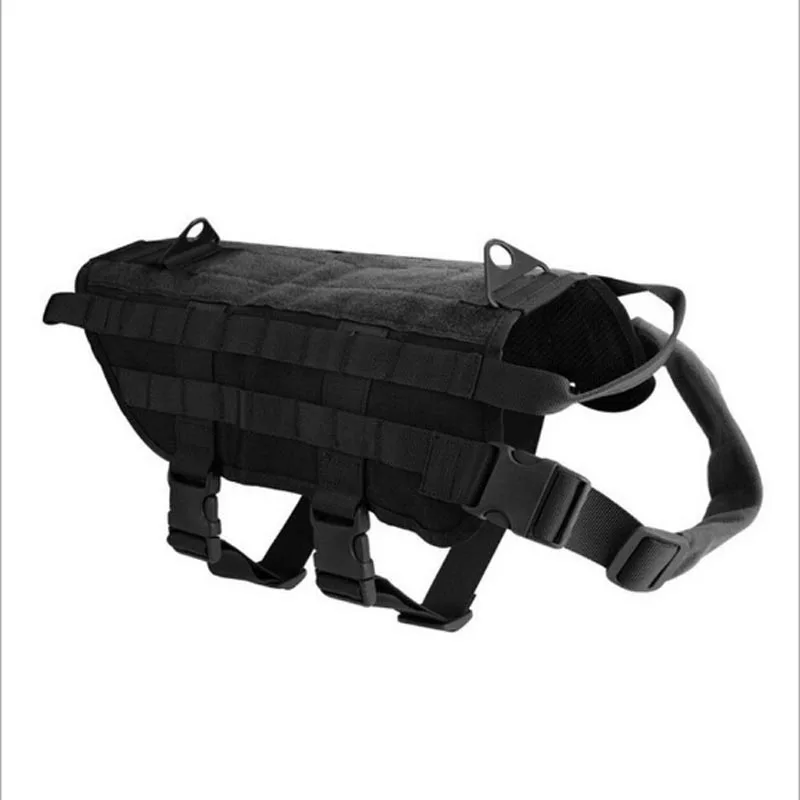 Высококачественный Тактический жилет для собак жилетка питомец дрессировки в