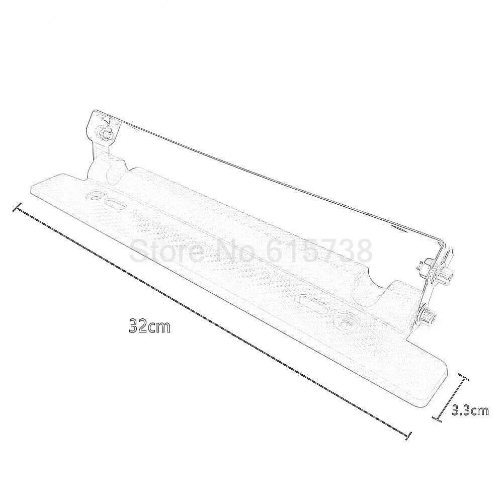 Держатель карбоновой рамы для номерного знака высокое качество черный цвет|license