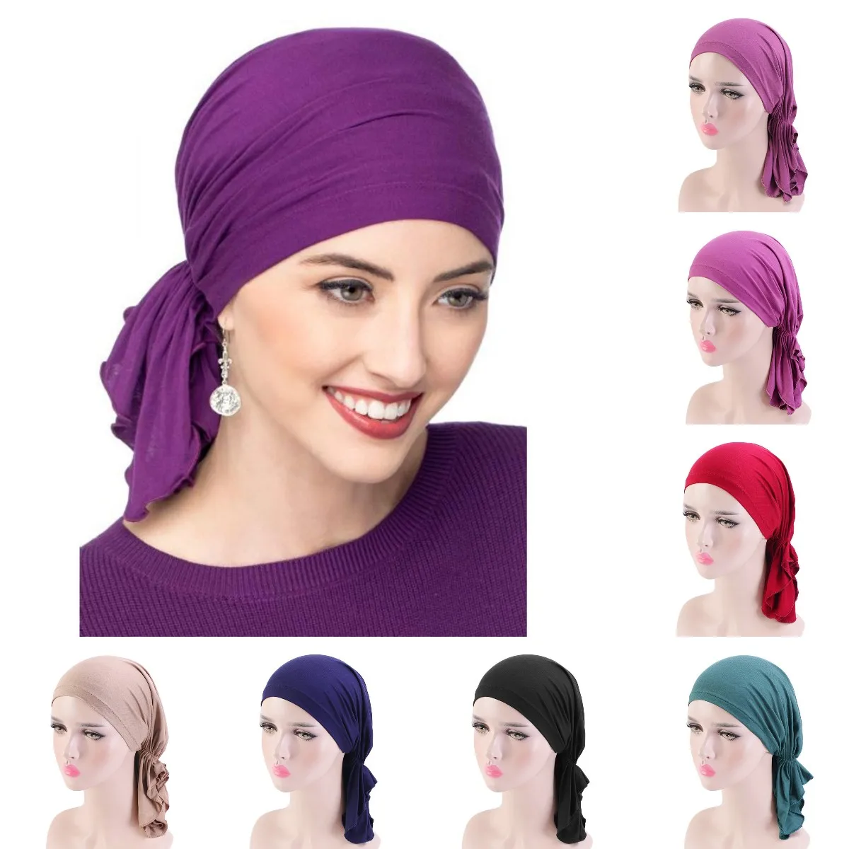 Helisopus мусульманские бамбуковые хлопковые предродительные капот химио новые