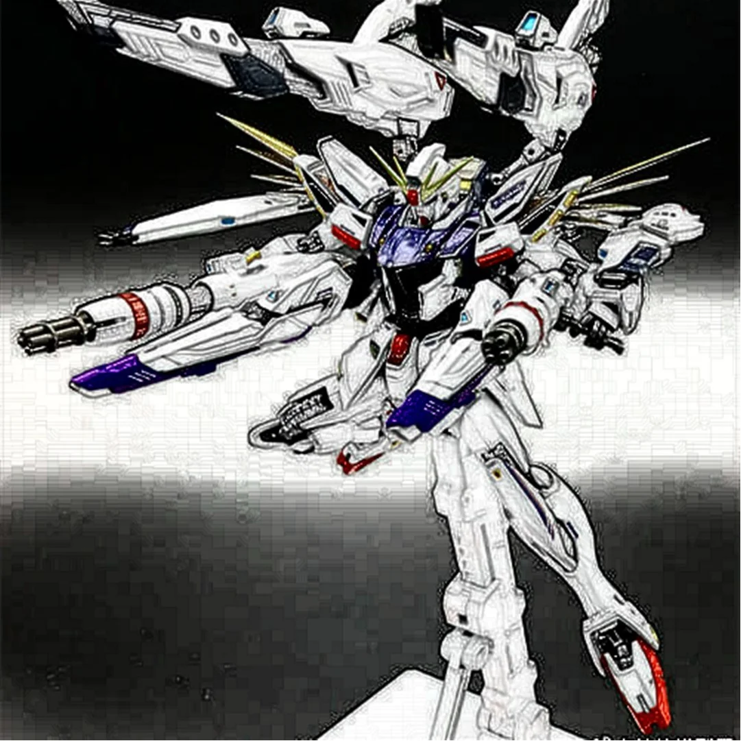 

Игрушечная модель Daban MB 8821 MG 1/100 F91 Gundam в сборе