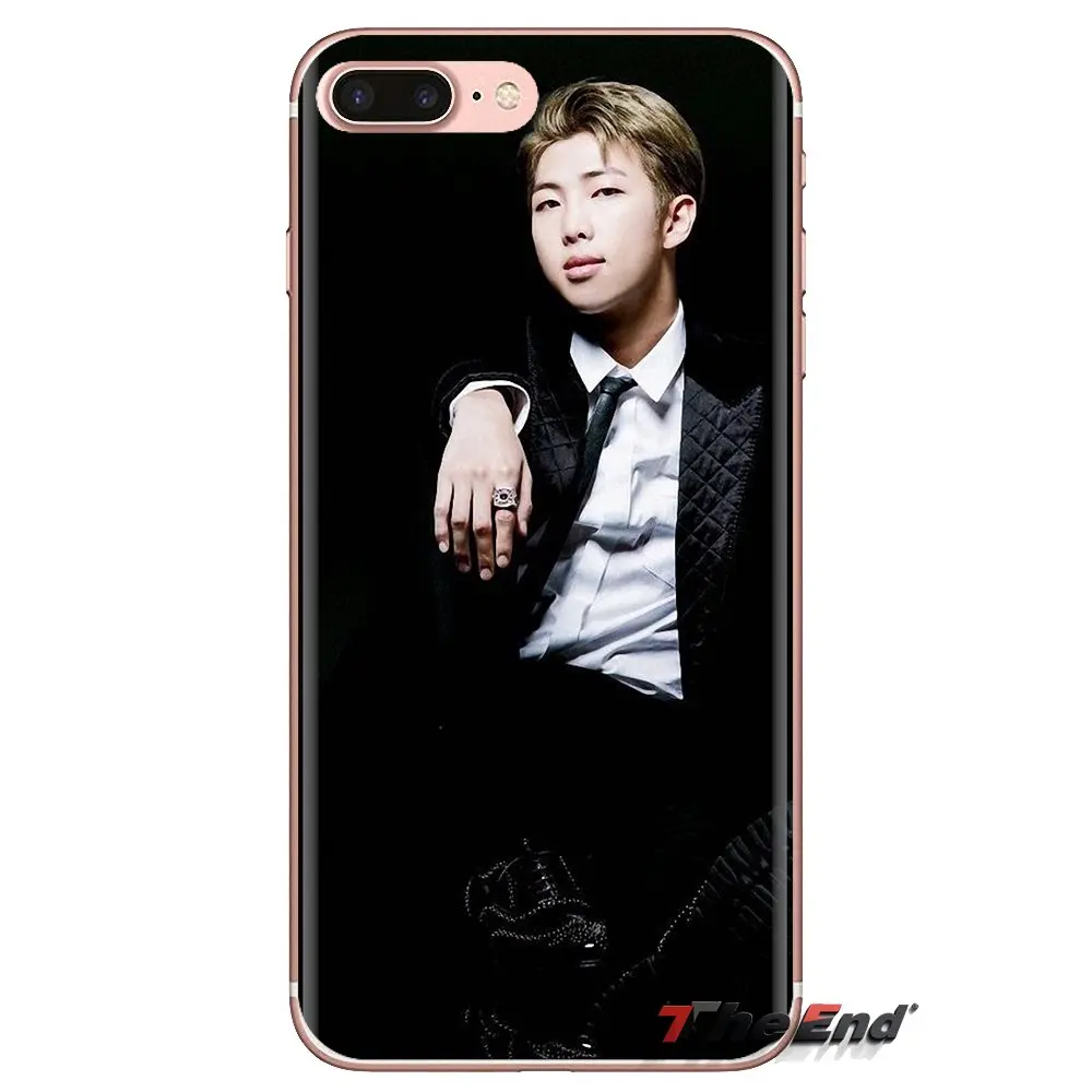 Прозрачные мягкие чехлы для Samsung Galaxy J1 J2 J3 J4 J5 J6 J7 J8 плюс 2018 Prime 2015 2016 2017 KPOP Ким namjoon