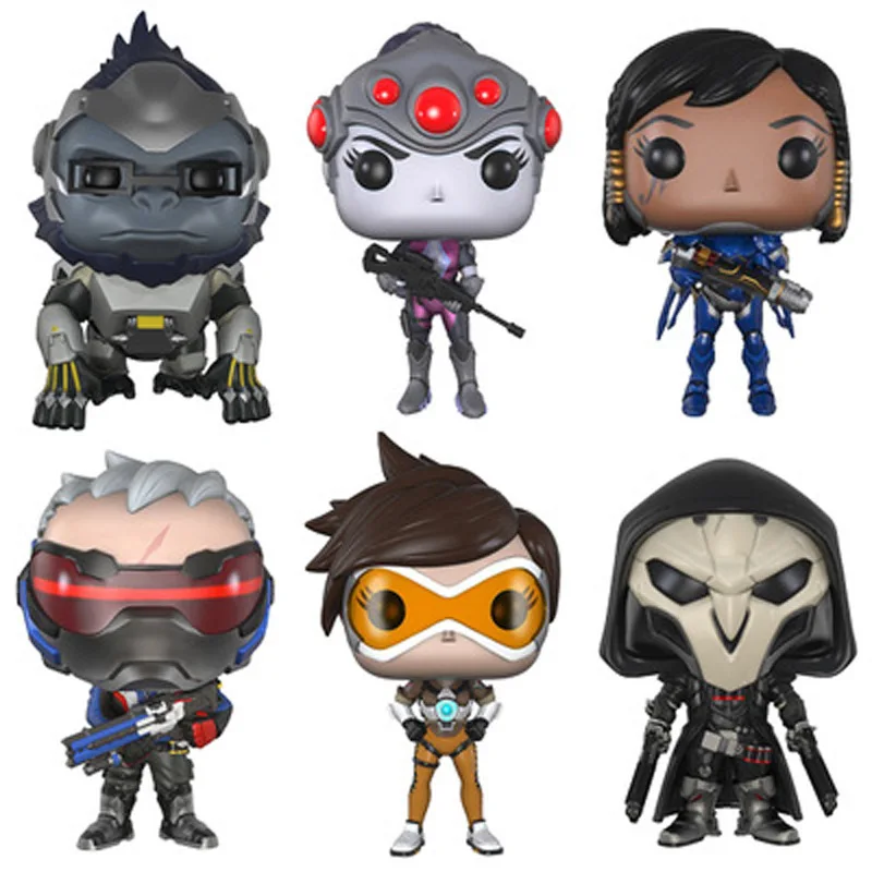 Популярная игра OW Reaper Figma экшн фигурка из ПВХ 16 см Коллекционная модель герой Pharah