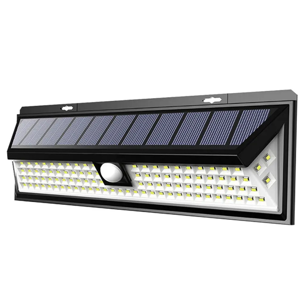 118LED Солнечная лампа Открытый сад Водонепроницаемый PIR датчик движения светильник энергосберегающий уличный садовый светильник