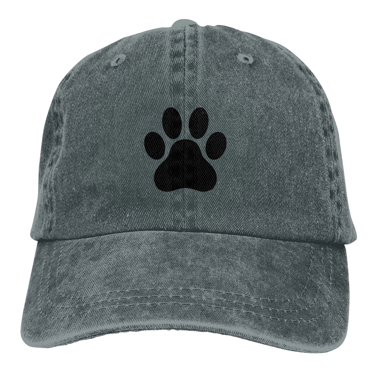 Черная собачья лапа Помытый хлопок чистый цвет светильник доска мужская