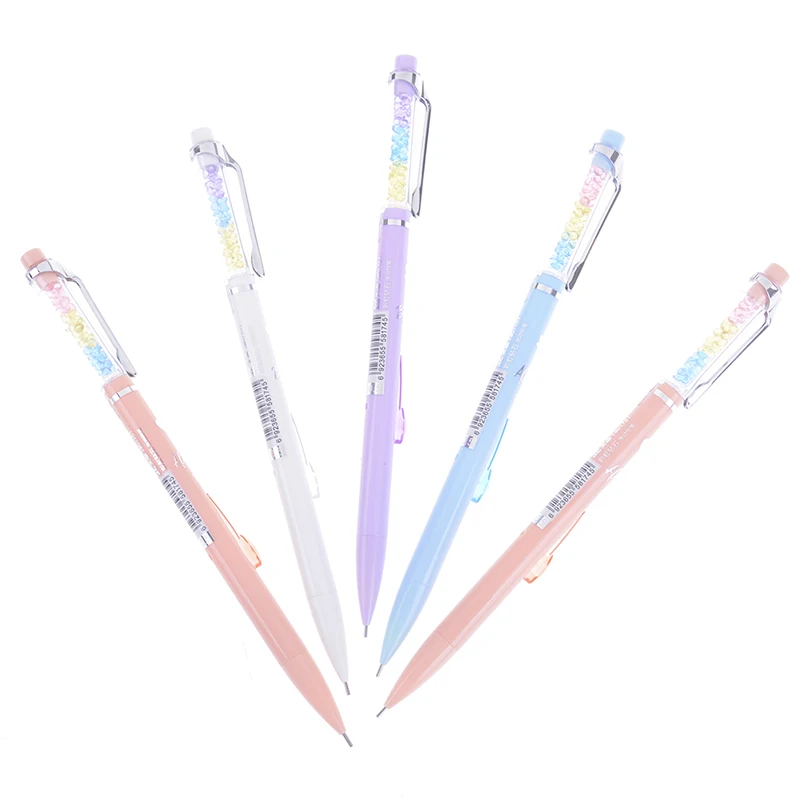 

Automatic pencil school office stationery supplies automatic 0.5 mm pencil color random personality creative automatic pencil