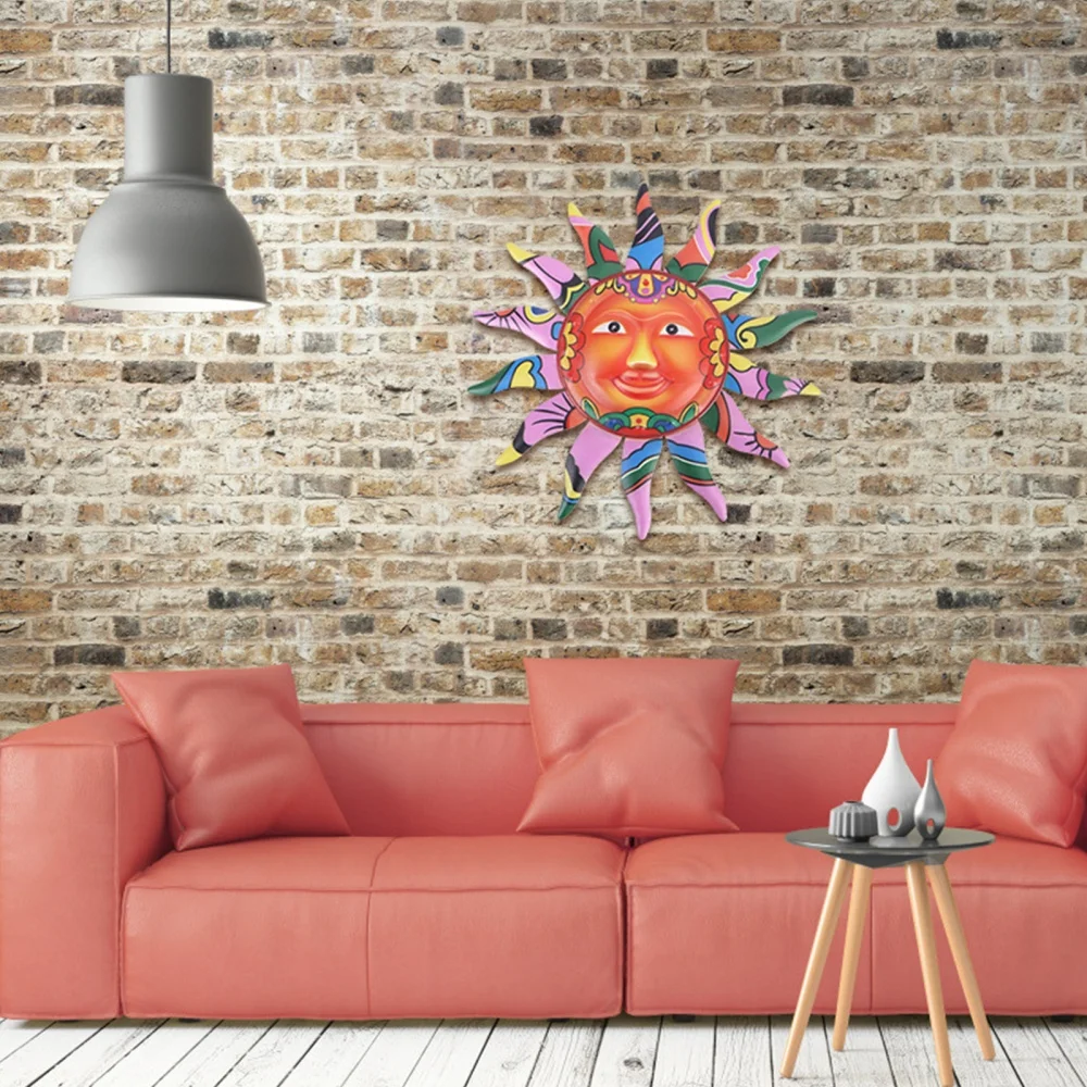 

1Pc Iron Household Adornment Decorative Wall Pendant Craft Garden Ornament
