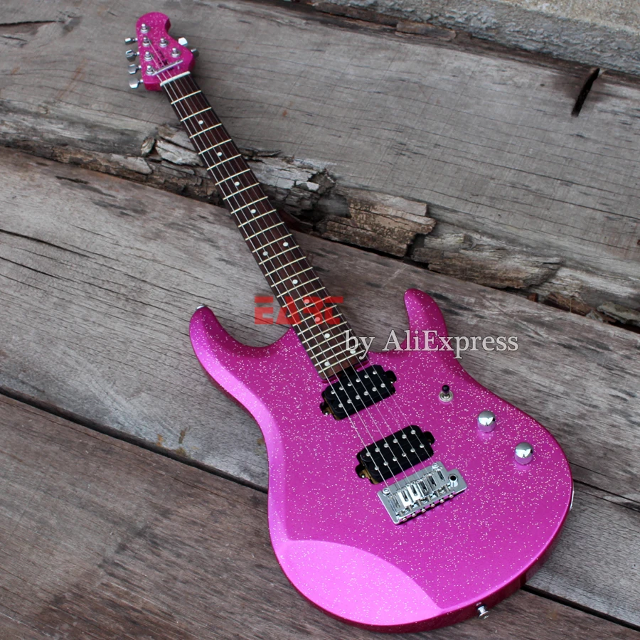 Eart фабрика custom shop Новинка JP60L металлическая фиолетовая 6 струнная электрогитара
