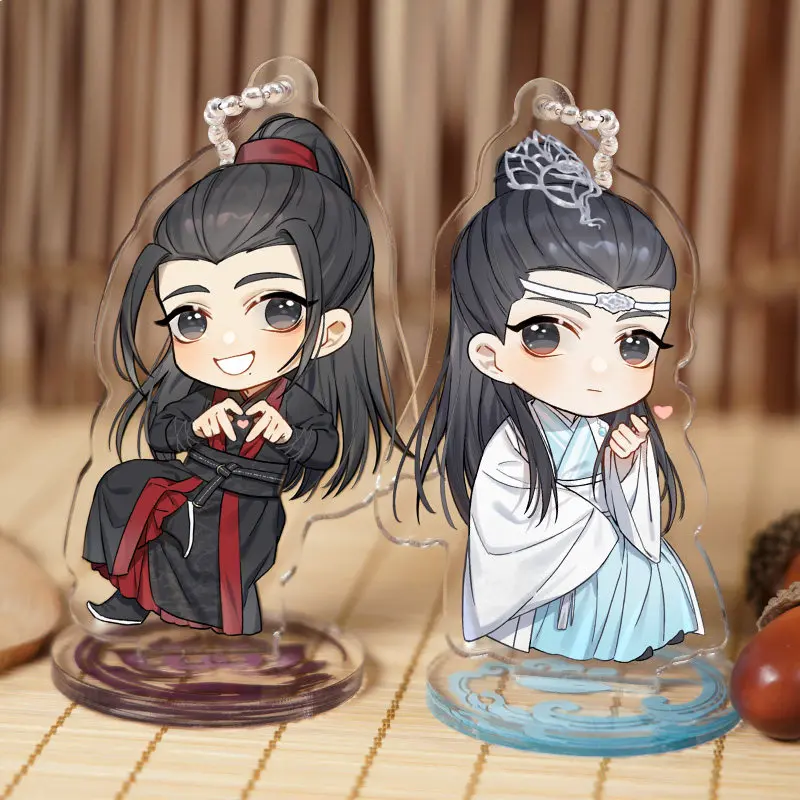 Аниме Grandmaster of Demonic Cultivation MDZS The Untamed Wuxian Wangji Cosplay BL акриловая фигурка подставка