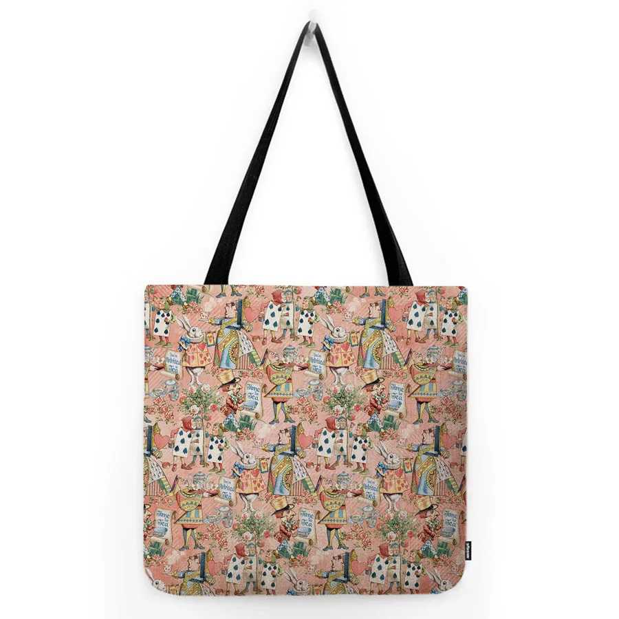 Детская Водонепроницаемая школьная сумка-тоут из хлопка и льна