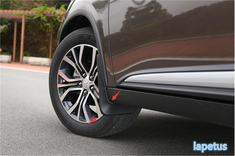 Комплект пластиковых защитных крышек для Mitsubishi Outlander 2015-2019 брызговики аксессуары