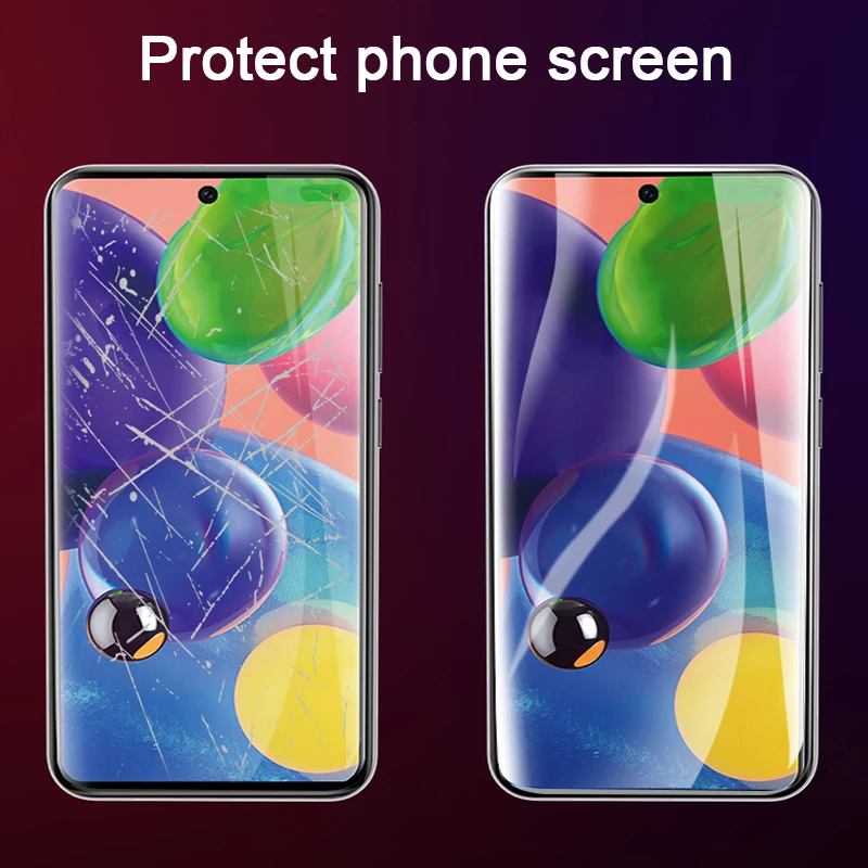 9D полное покрытие HD Прозрачная Гидрогелевая пленка для oppo find X x2 F9 pro защита экрана