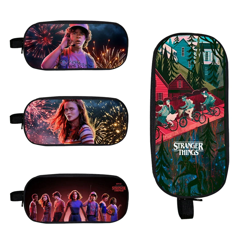 Косметичка Woemn 3D очень странные дела Сезон 3 пенал школьные принадлежности Kpop