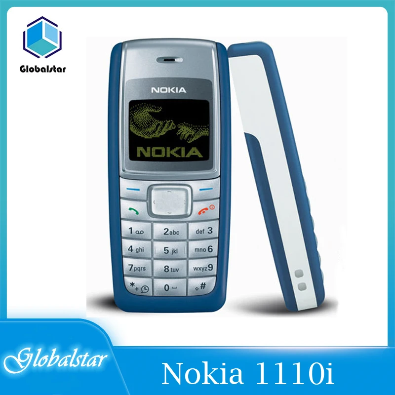 Nokia 1110 Восстановленный Оригинальный 1110i мобильный телефон разблокированный