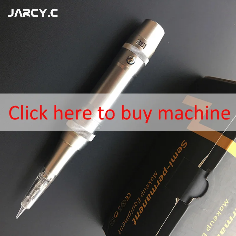 50 шт одноразовый Перманентный макияж картридж иглы штык татуировки 1RL/3RL/5RL для цифровых бровей/губ/машинка для подводки глаз