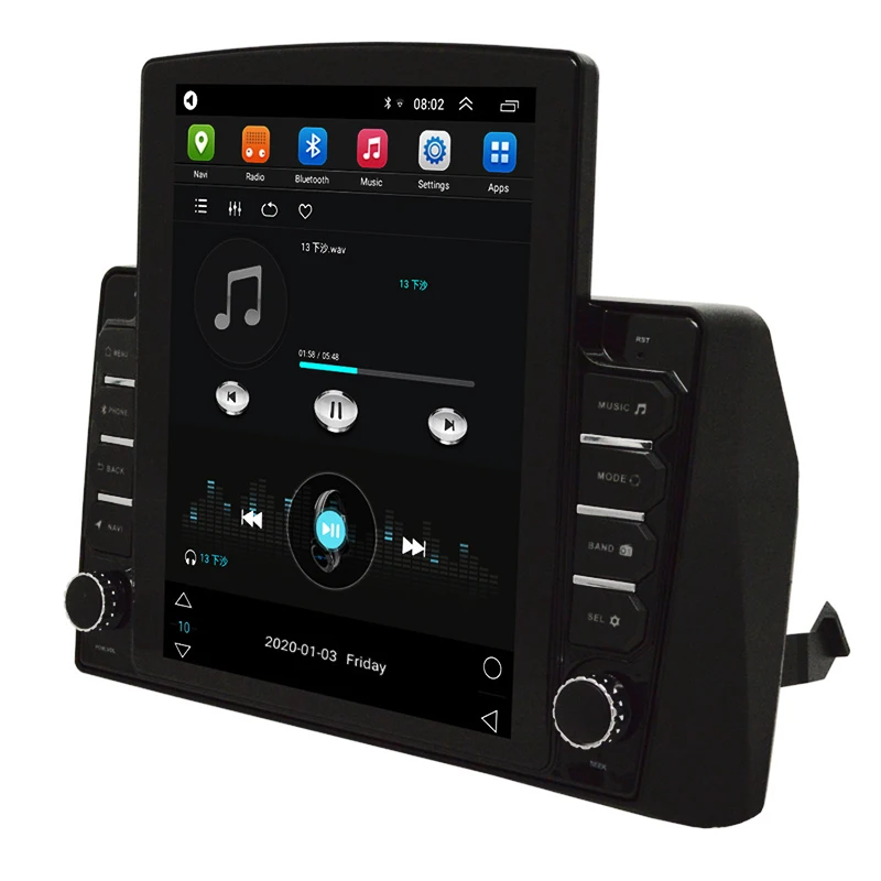 Автомагнитола с сенсорным HD-экраном 9 7 дюйма стерео Android 1 GPS рамка 10 Гб + 16 ГБ Wi-Fi