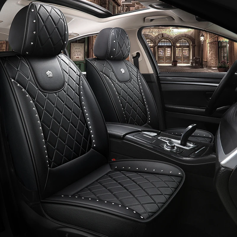 Пленка с полным покрытием из эко кожи авто чехлы сидений PU Кожаные для автомобиля