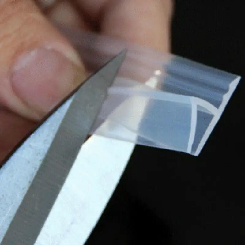 Полоски для уплотнения стекла h-образные силиконовые душа раздвижные резиновые