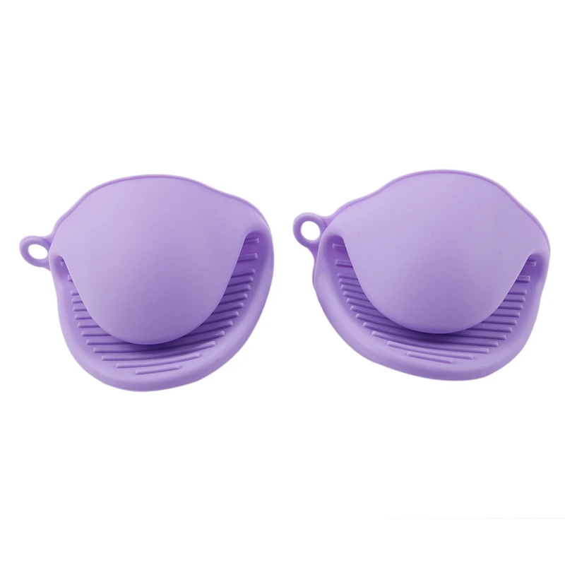 2x печи мини митенки силиконовые Жаростойкие анти ожоги перчатки для