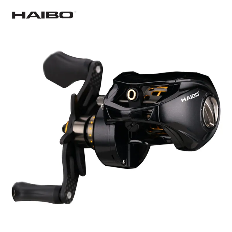 

HAIBO Bait Finesse Baitcasting Fishing Reel MIRAGE High Speed 8.0:1 7.2:1 With Unloading Alarm 164g 172g Ultralight Reel
