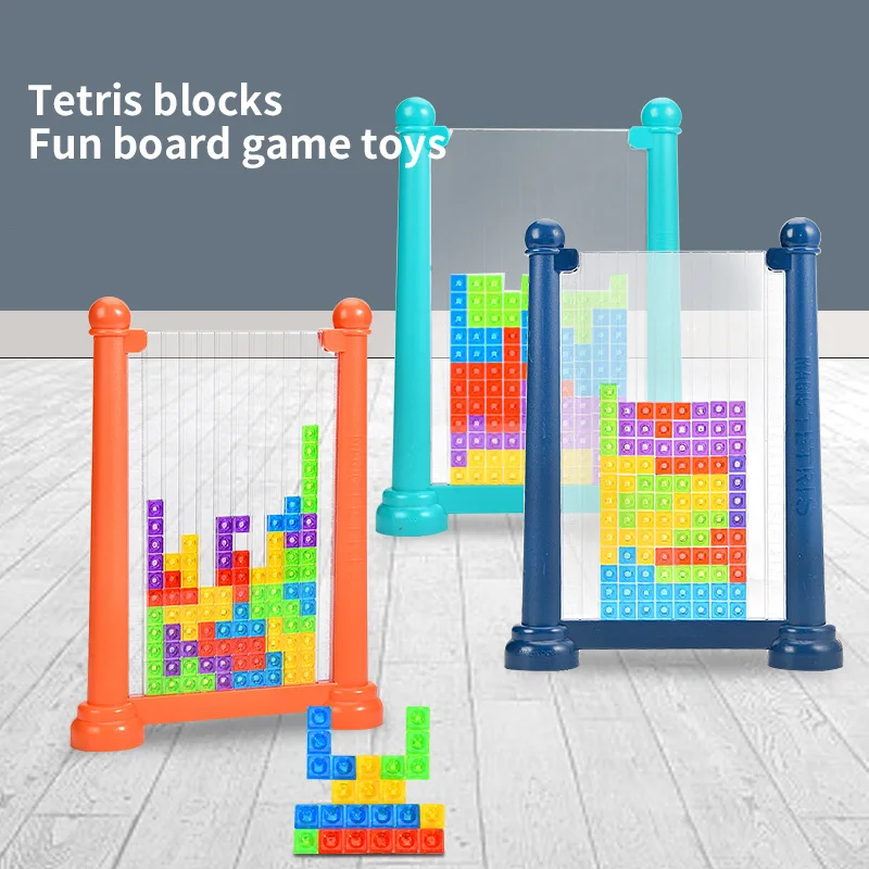 

3D Tangram Tetris Game Math Toy Fidget Toy Puzzles Game Magination Intellectual Jigsaw Education Toys For Children