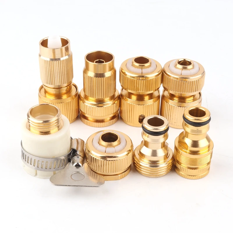 

1pc Car Washing Connectors Garden Hose Connectors Garden Quick Connectors Agricultural irrigation Repair Water Tap Adapters