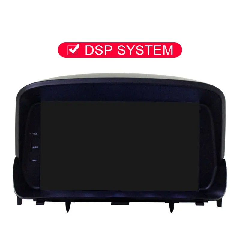 With DSP JDASTON Android 9,0 автомобильный dvd-плеер для OPEL MOKKA wifi Мультимедиа gps Навигация стерео 2 Din автоаудио видео плеер - Цвет: With DSP
