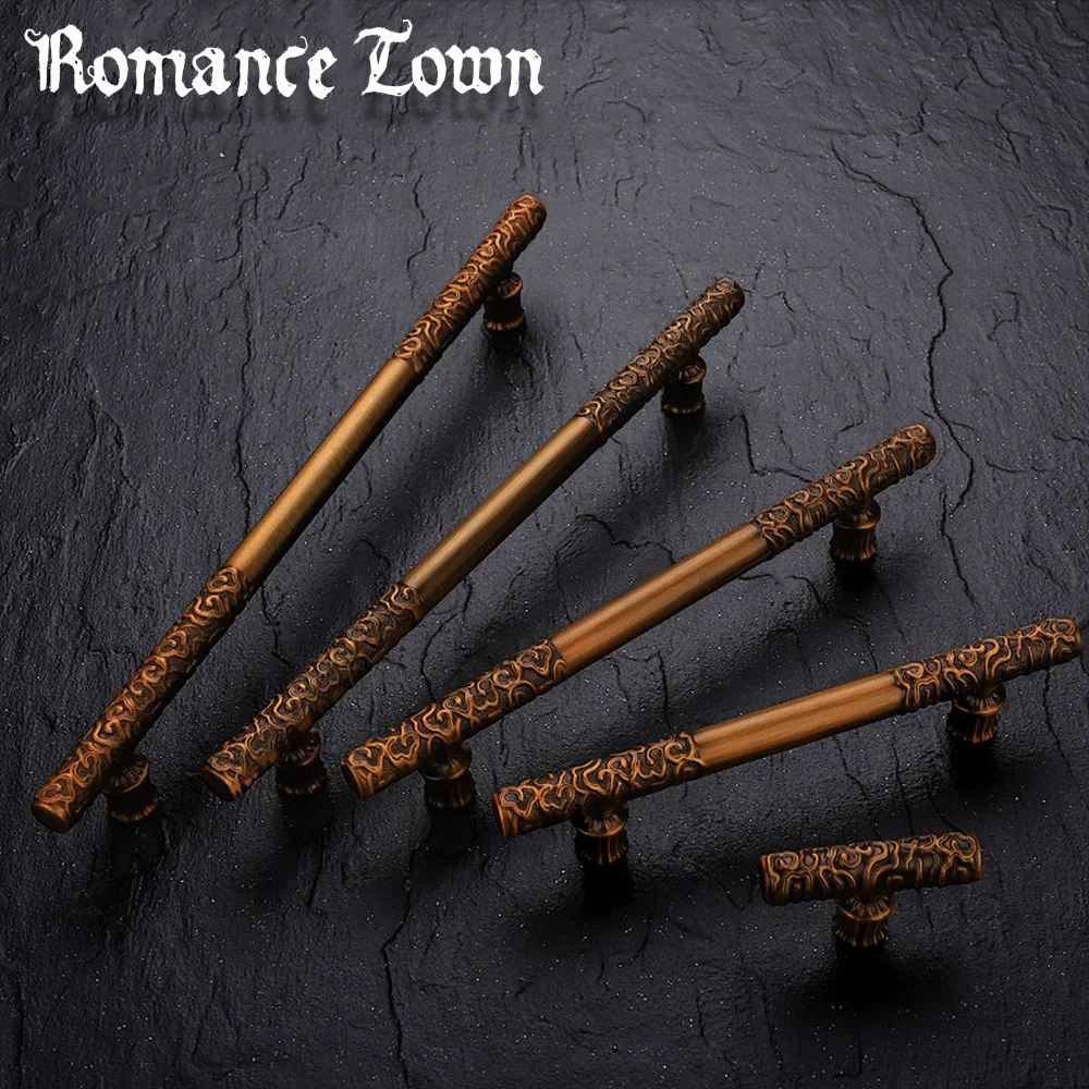 

Magic Sea-Fixing Pin Chinese Classic Vintage Style of Handles Cabinet Cupboard Drawer Knobs Furniture Hardware Zinc Alloy
