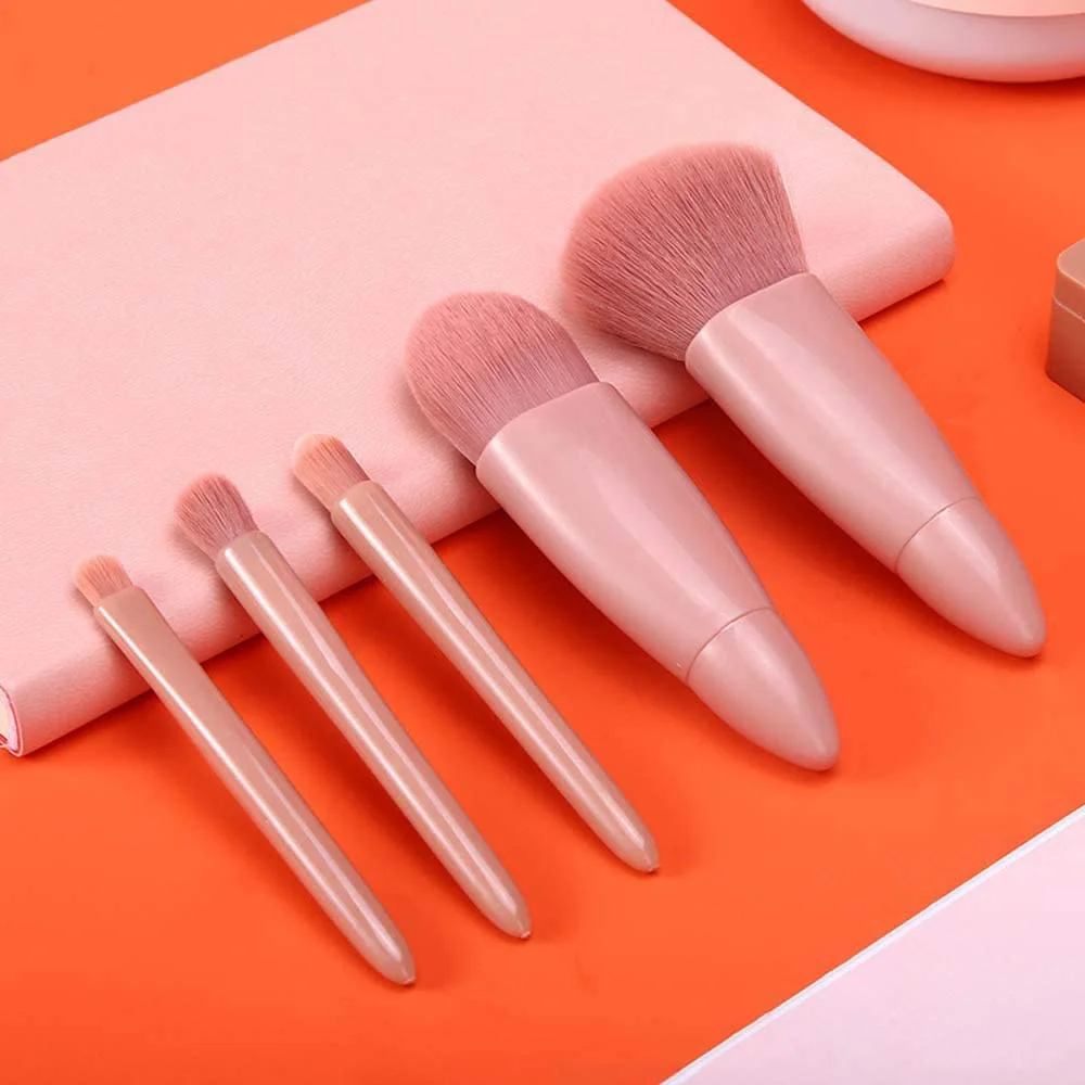 

5Pcs Makeup Brushes Tool Set Cosmetic Powder Eye Shadow Foundation Blush Blending Make Up Brush