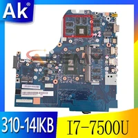 applicable to lenovo 310 14ikb notebook i7 7500u vga2gddr4g motherboard number nm a981 fru 5b20n72104 5b20m29399 5b20m29318