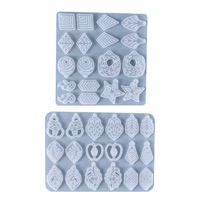 diy crystal resin jewelry molds earring resin epoxy molds for jewelry earring hooks for handmade resin jewelry pendant