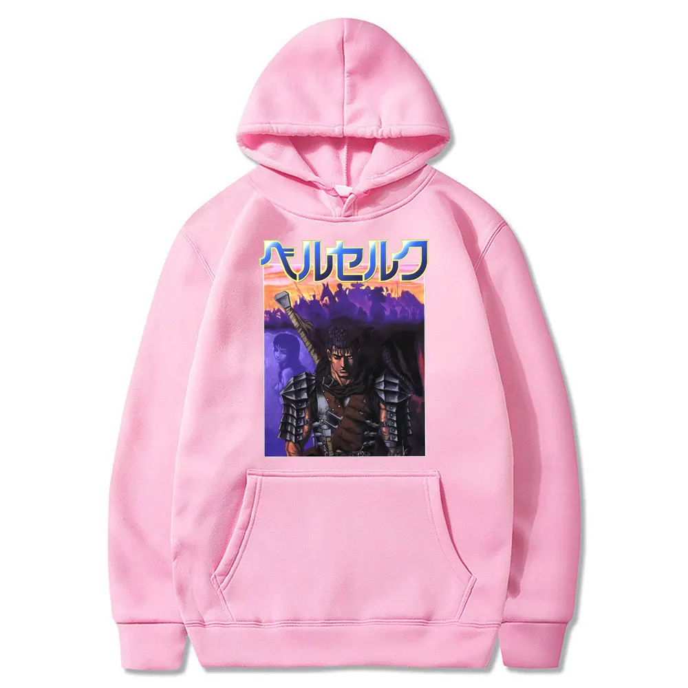 

The New Japanese Anime Berserk Hoodies Male Hip Hop Loose Hoody Sweatshirt Men Hipster Street Clothing Women Hoodie Sweatshirts