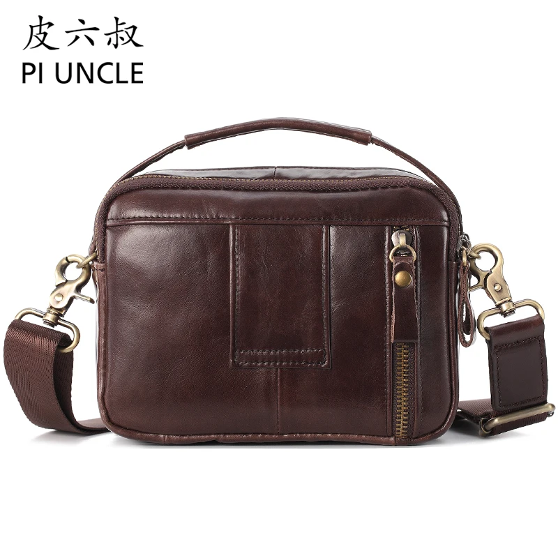 Винтажный мессенджер для мужчин мужские сумки на ремне из натуральной кожи
