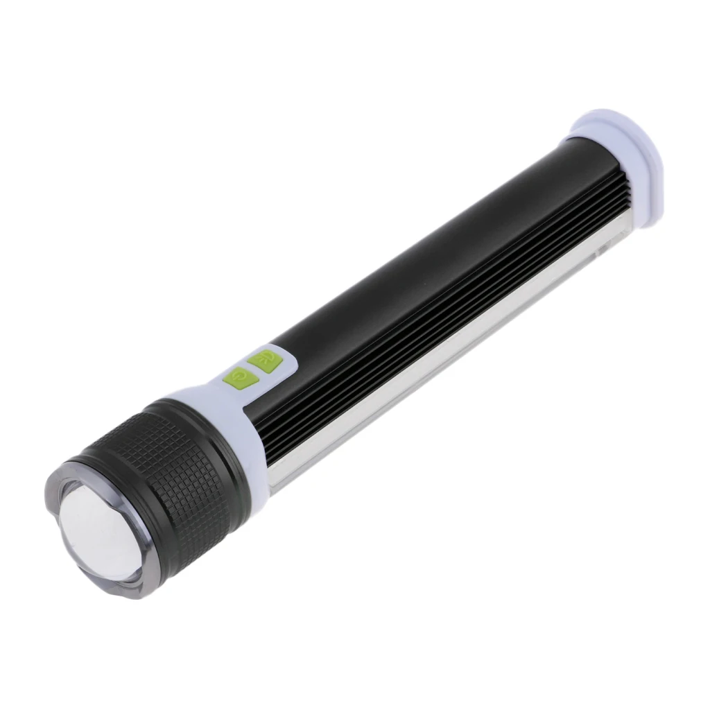 

Handheld Flashlights LED Flashlight Rechargeable Hiking Torch with USB Cable, Non-slip And Waterproof