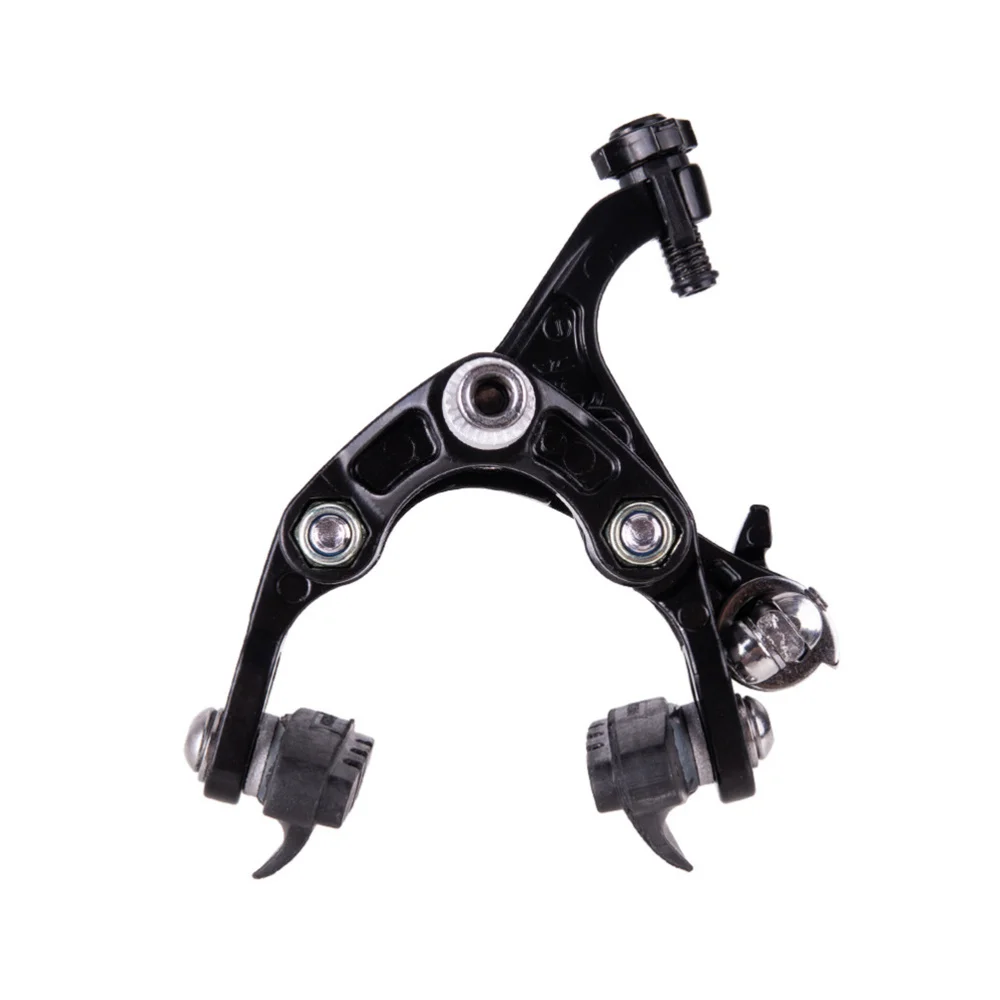 

1 Pair Road Cycling Side Brake Caliper Brake Shoes Caliper Dual-pivot Caliper Clip (Black)