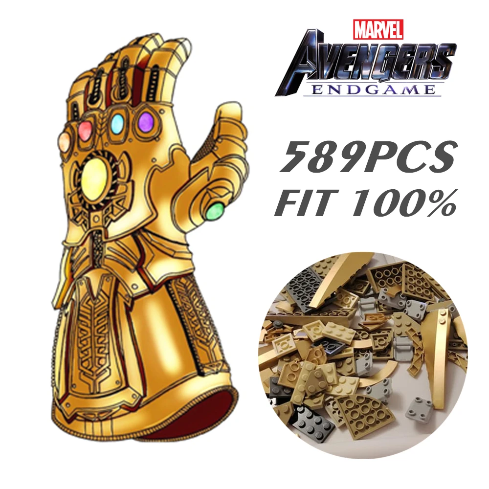 Новые модели MARVEL Мстители танос технические перчатки бесконечность камень