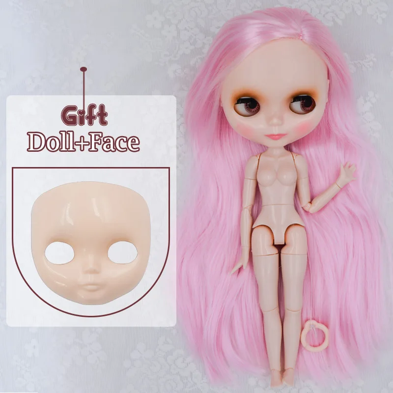 Neo Blyth кукла по индивидуальному заказу, NBL блестящее лицо, 1/6 OB24 BJD шарнирная кукла на заказ, куклы Blyth для девочки, подарок для коллекции NBL - Цвет: FNBL15