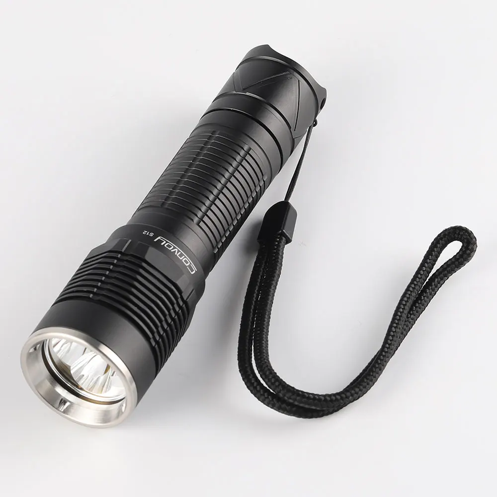 Фонарик Convoy S12 с luminus sst20 nichia 219C LH351D литиевой батареей 21700 | Лампы и освещение