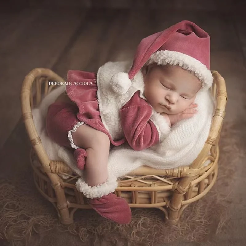 

Reborn doll Christmas costume Twin Christmas set Bebe reborn baby boy&gril clothes