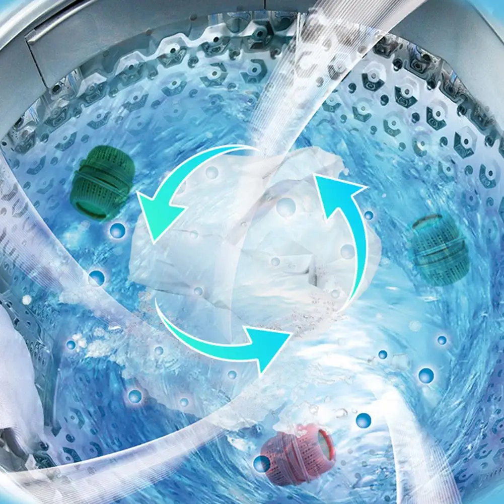 Reusable Laundry Ball Premium Soft Washer For Household Cleaning Washing Machine Clothes Softener | Дом и сад