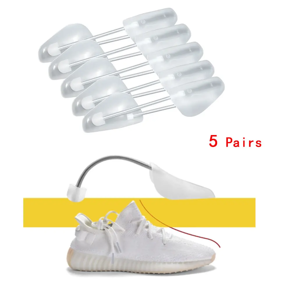 Прозрачная пружинная опора для обуви из пластика предотвращает деформацию и не