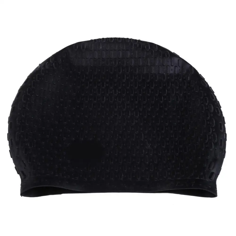 Силиконовая шапка ming Cap7 цветов для плавания защита ушей длинный ворс спортивная