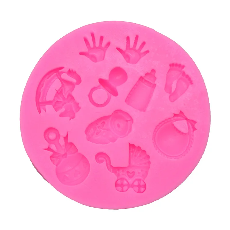 Свадебное украшение для шоколада в форме роз силиконовая форма торта