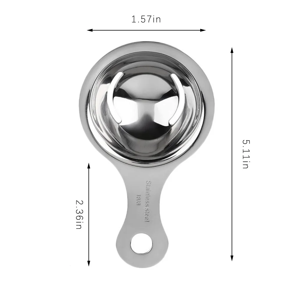 Разделитель яиц из нержавеющей стали яичный желток белый сепаратор фильтр с